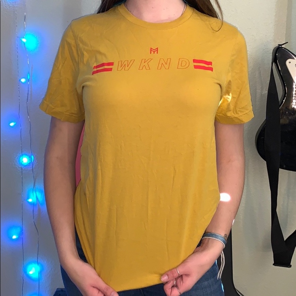 Yellow T-shirt